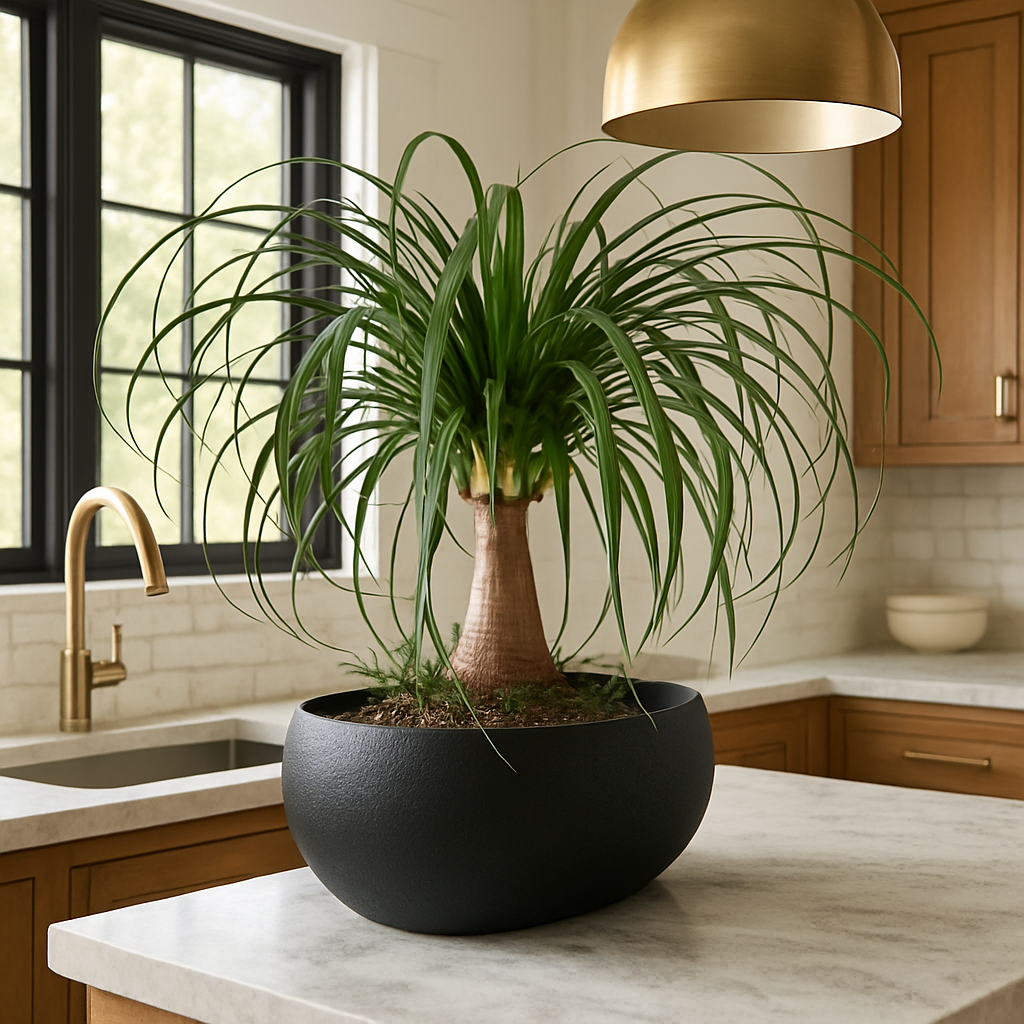 Ponytail palm (Beaucarnea recurvata)