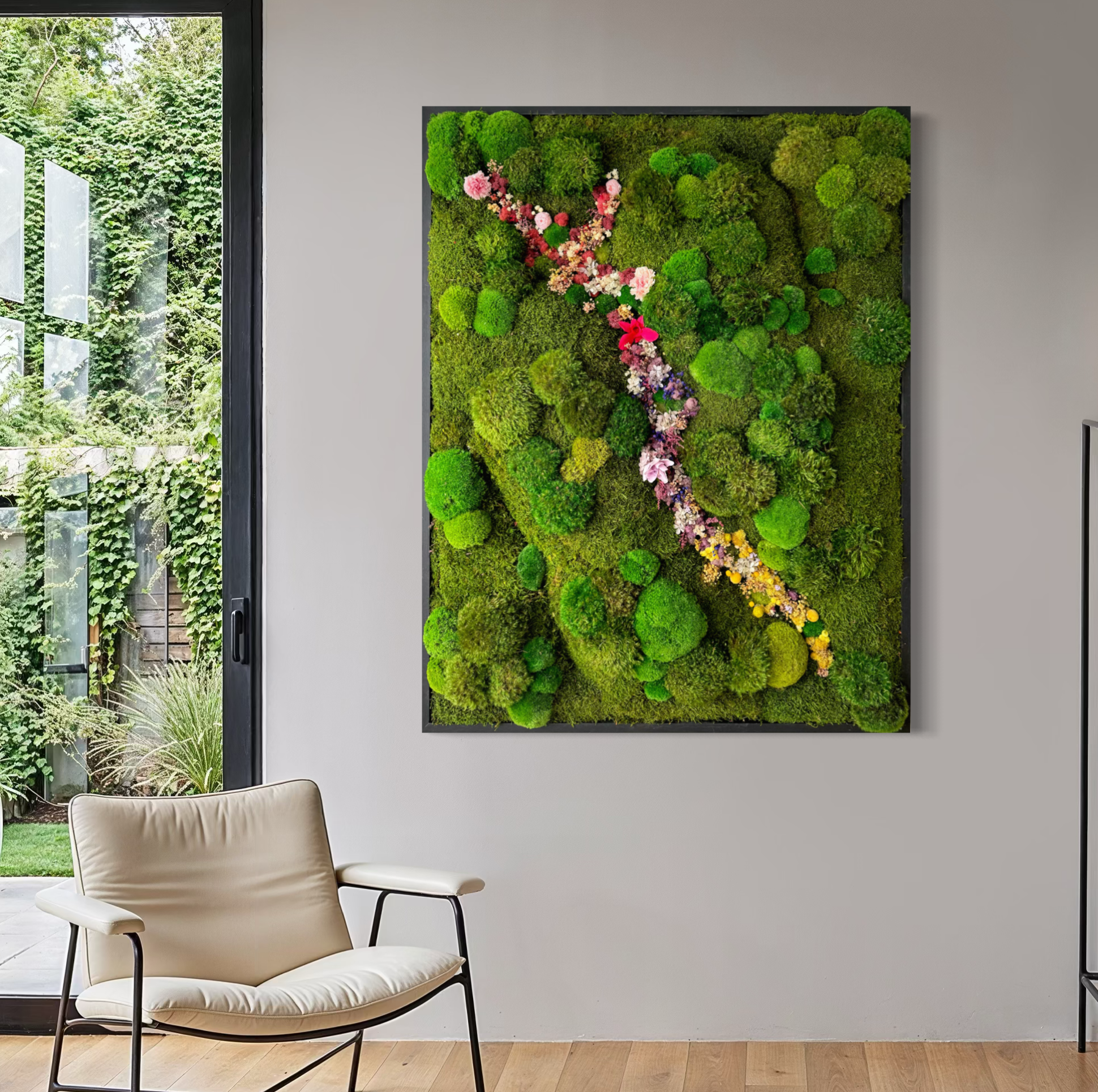 ESTELA | Preserved Moss Wall Art