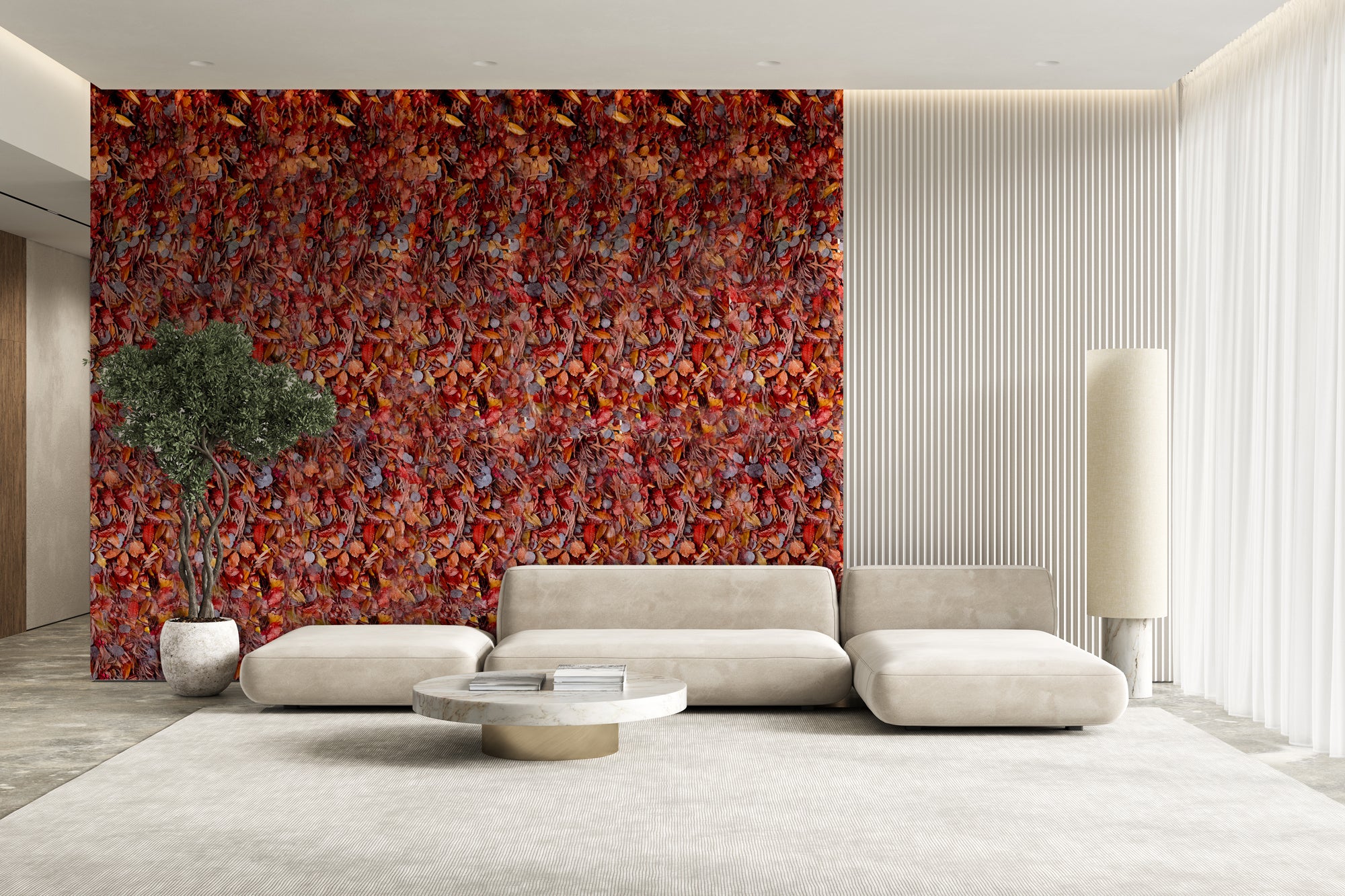 Textured panel (Autumn)