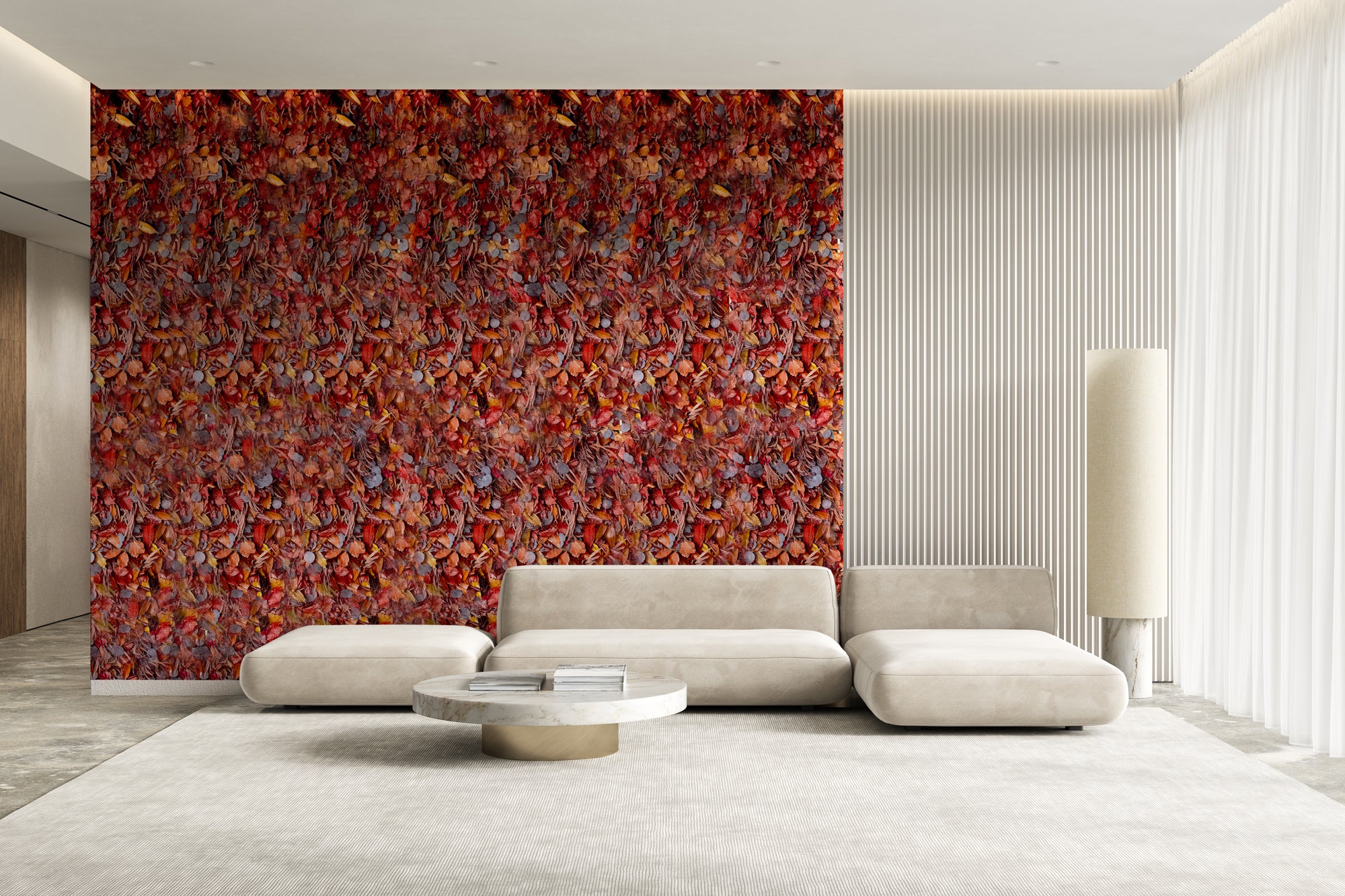 Textured panel (Autumn)