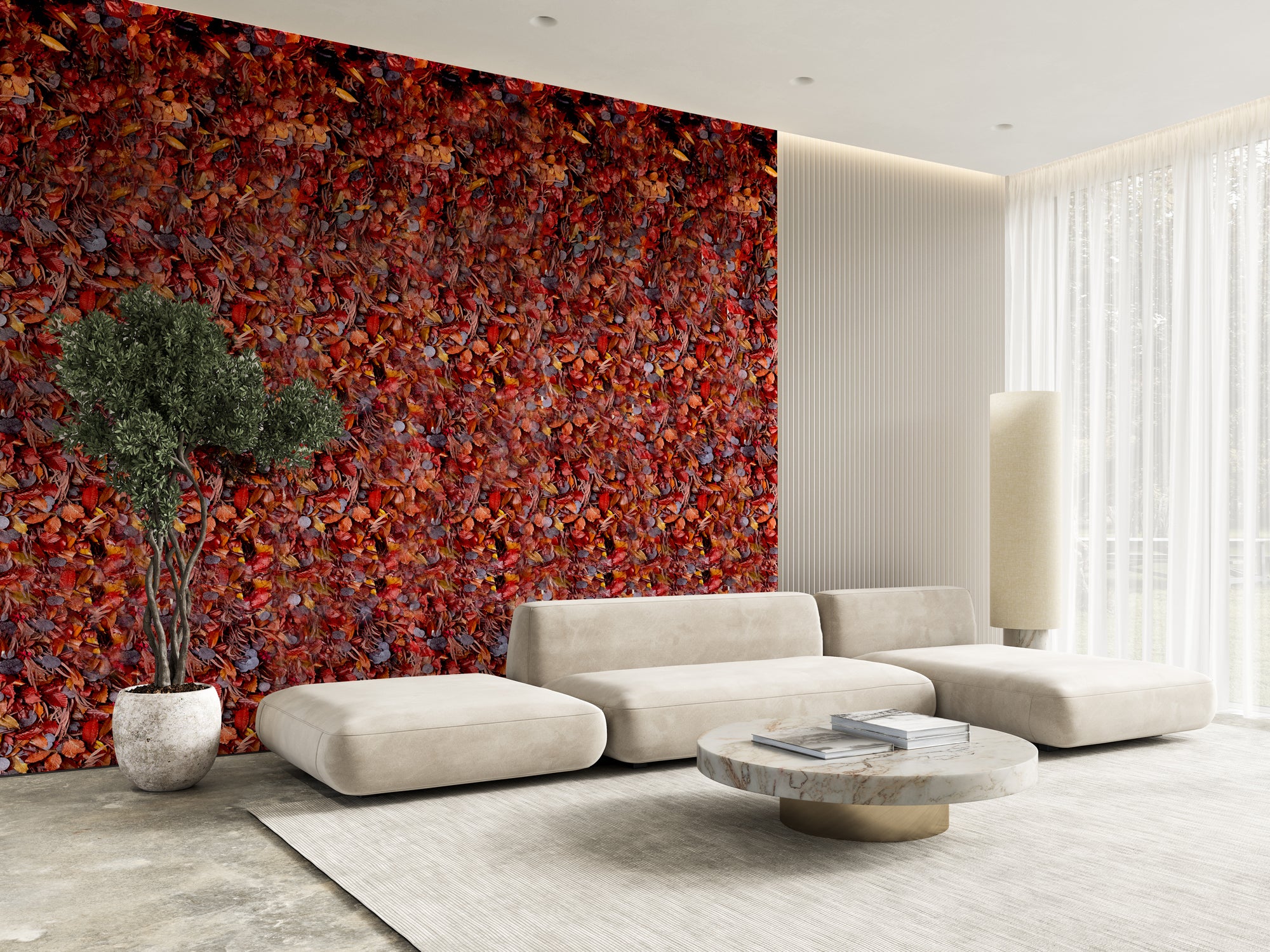 Textured panel (Autumn)