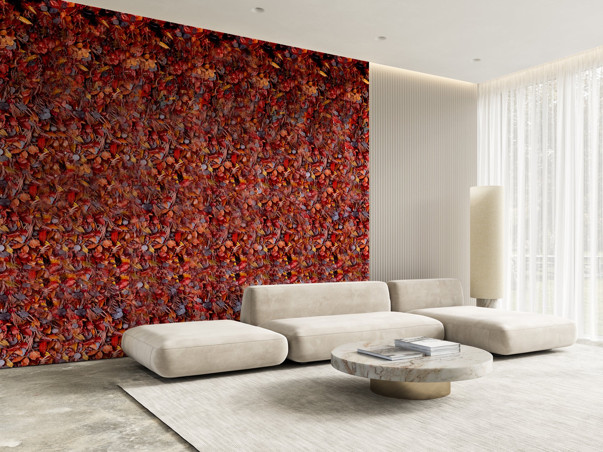 Textured panel (Autumn)