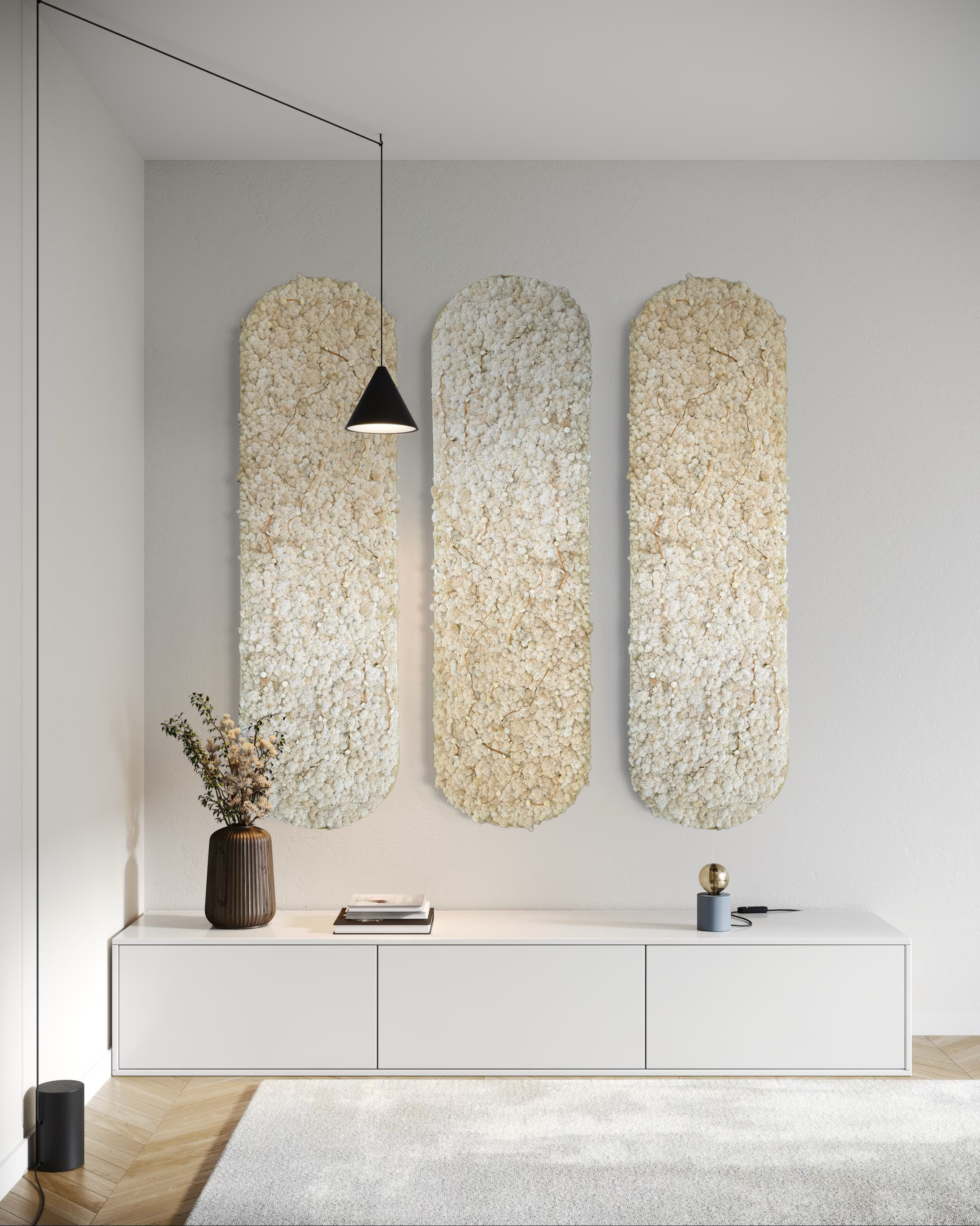 Textured panel (Ivory)