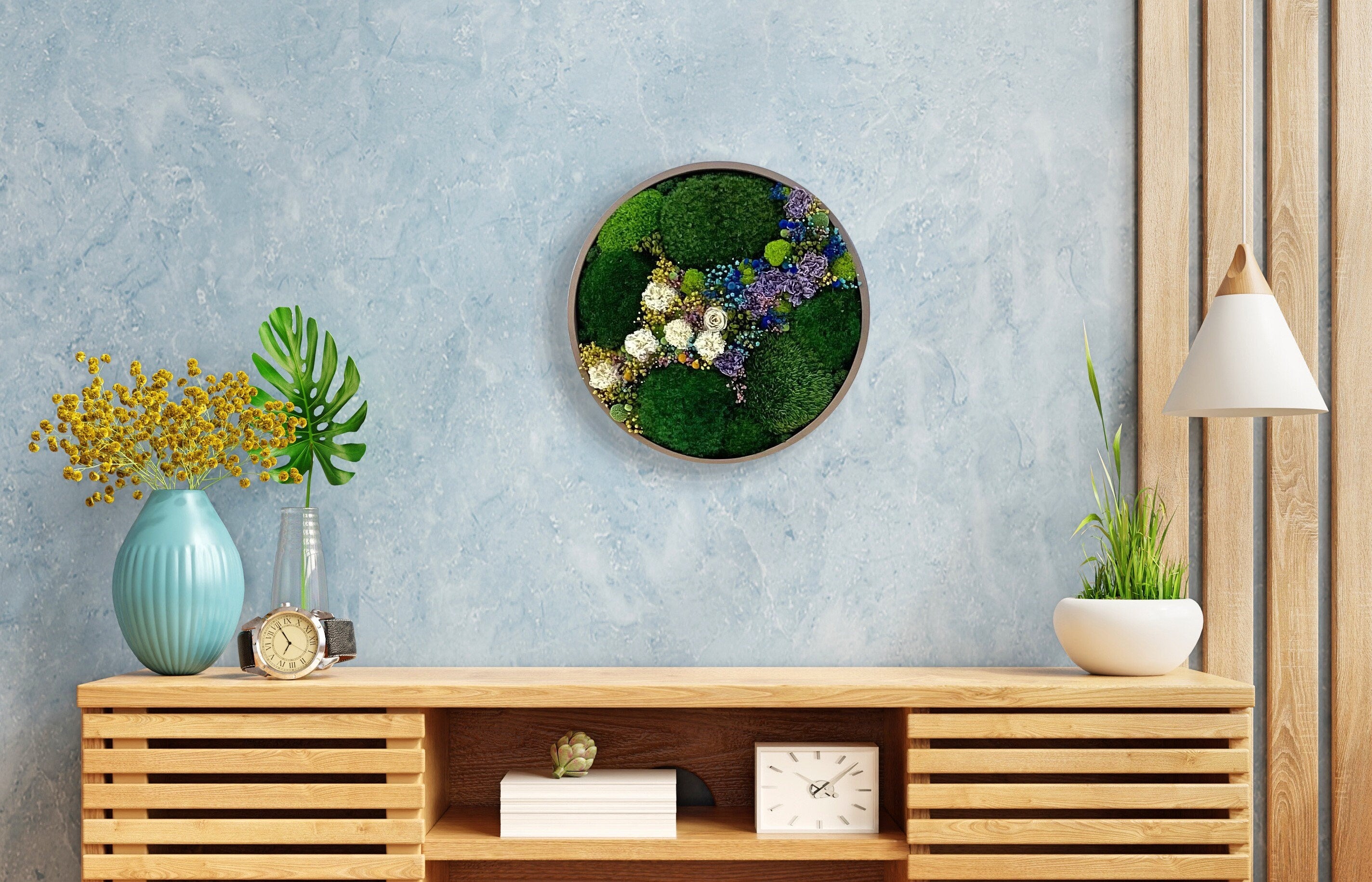 Moss wall art. Moss Wall. Preserved moss Art. Living wall