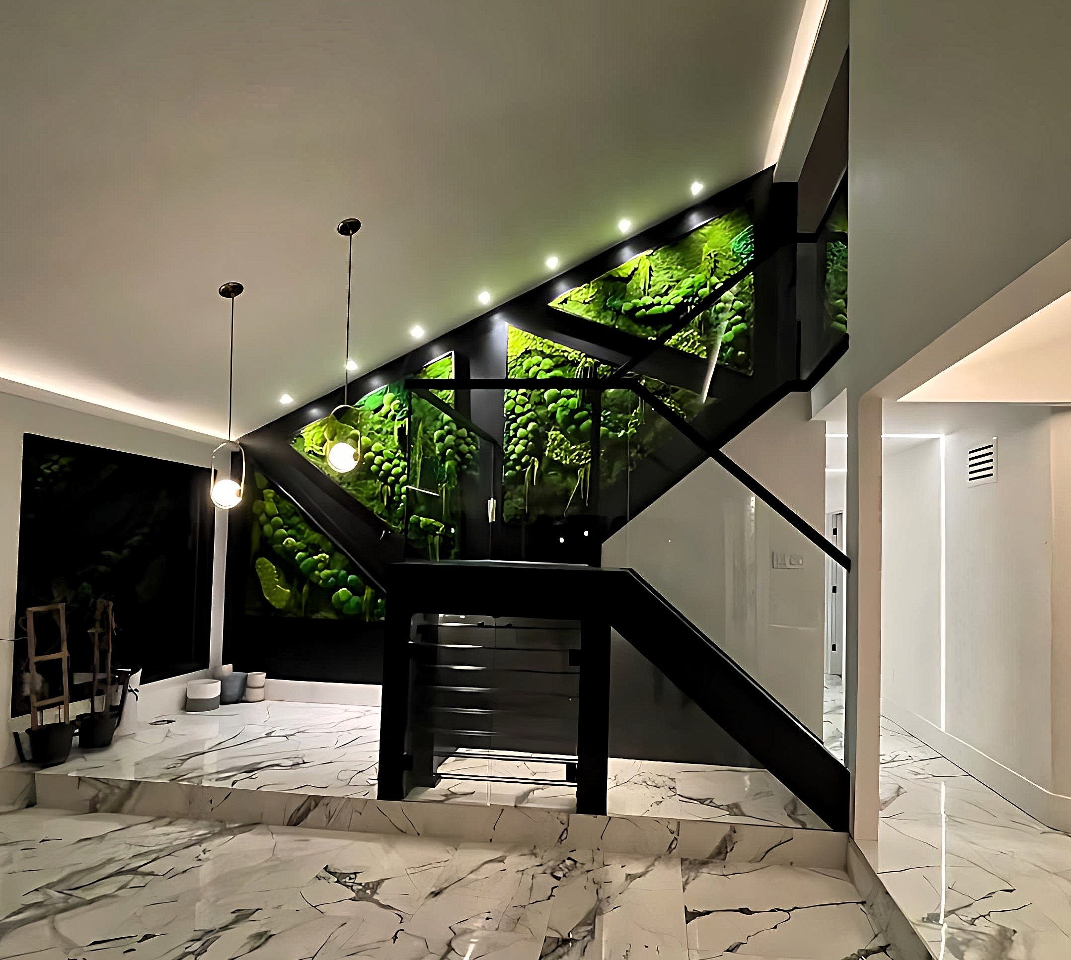 Custom Moss Wall - Custom Living Wall - Preserved Moss - Custom Moss Art