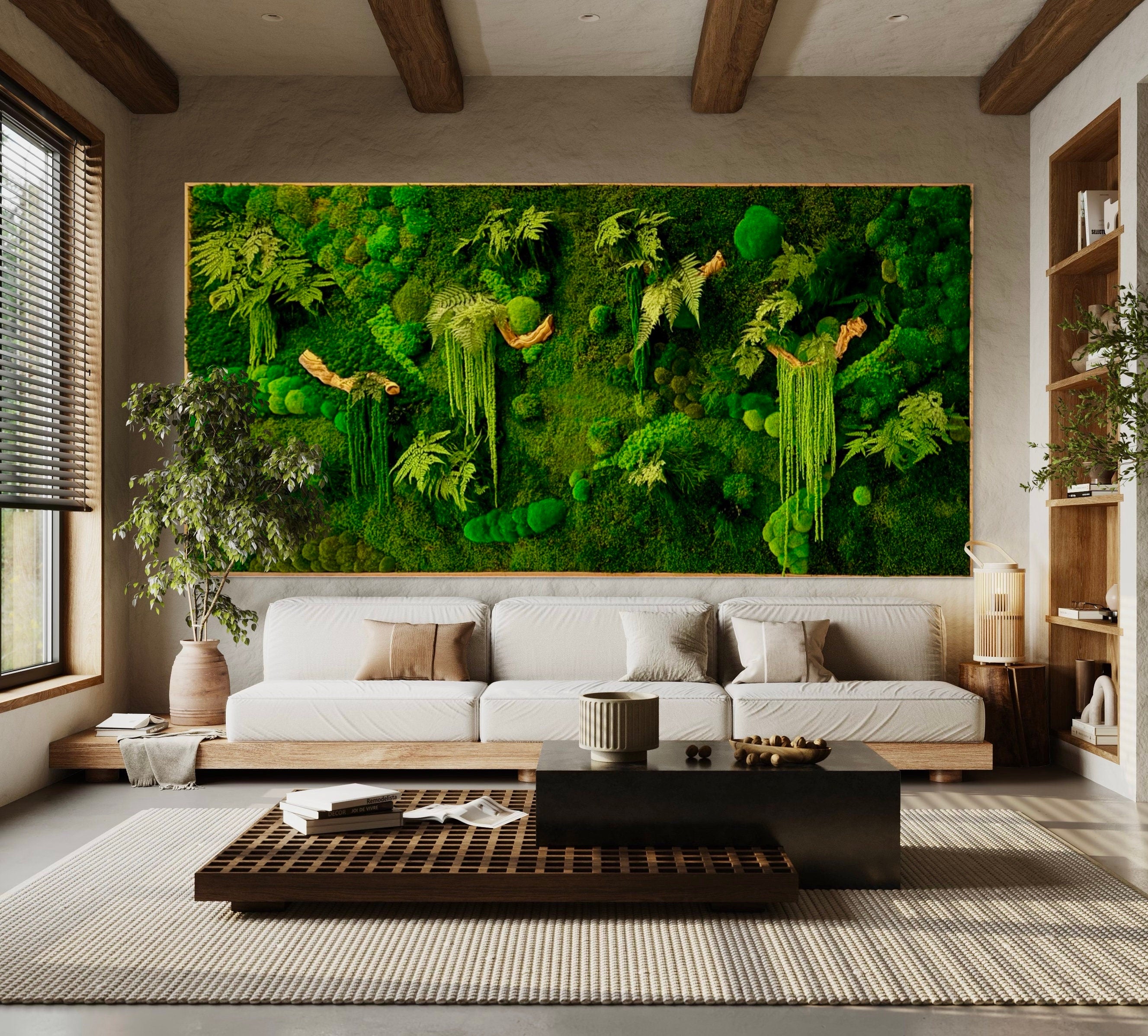 Custom Moss Wall. Living Plant Wall. Preserved Moss Art. Custom Art Work