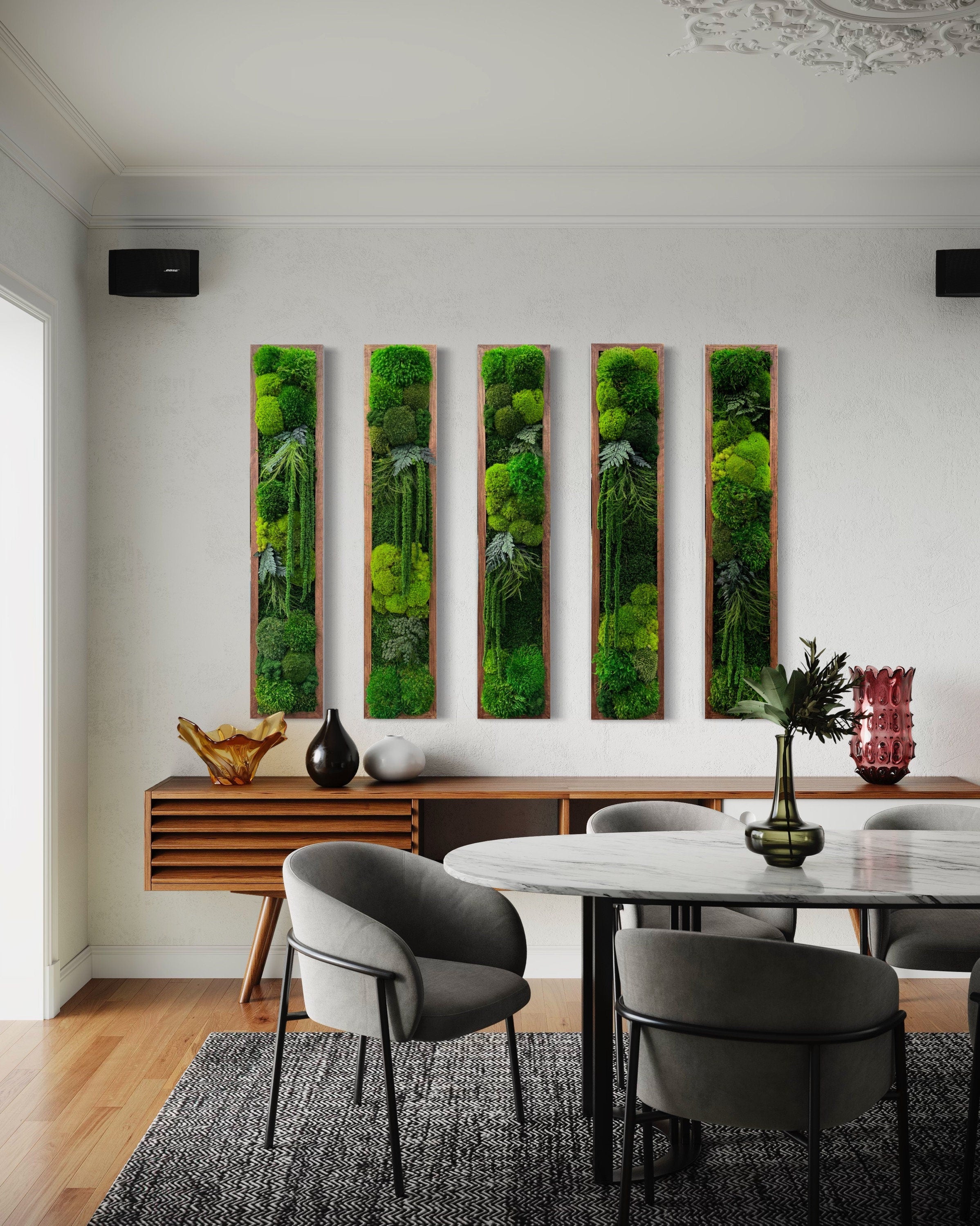 Moss Wall Art. Moss Wall. Moss Art Panels. Green Wall Art.