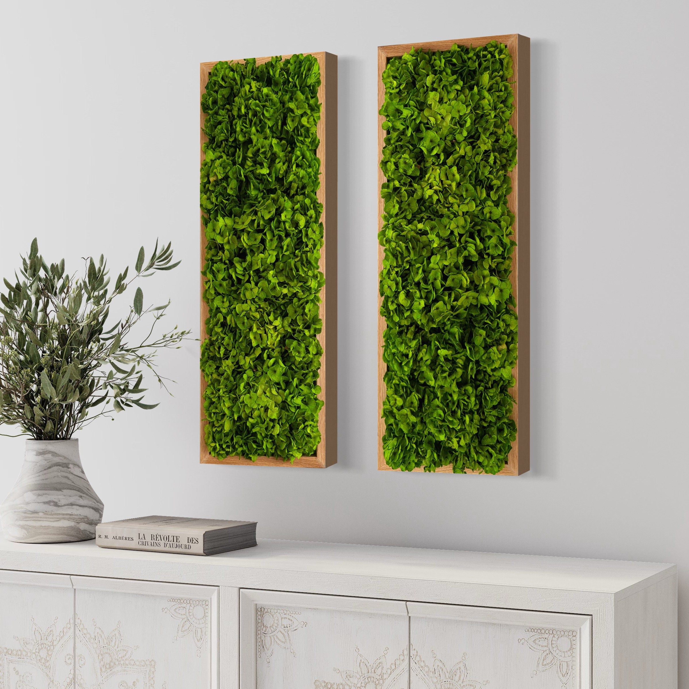 Moss Wall Art. Moss Wall. Moss Art Panels. Green Wall Art.
