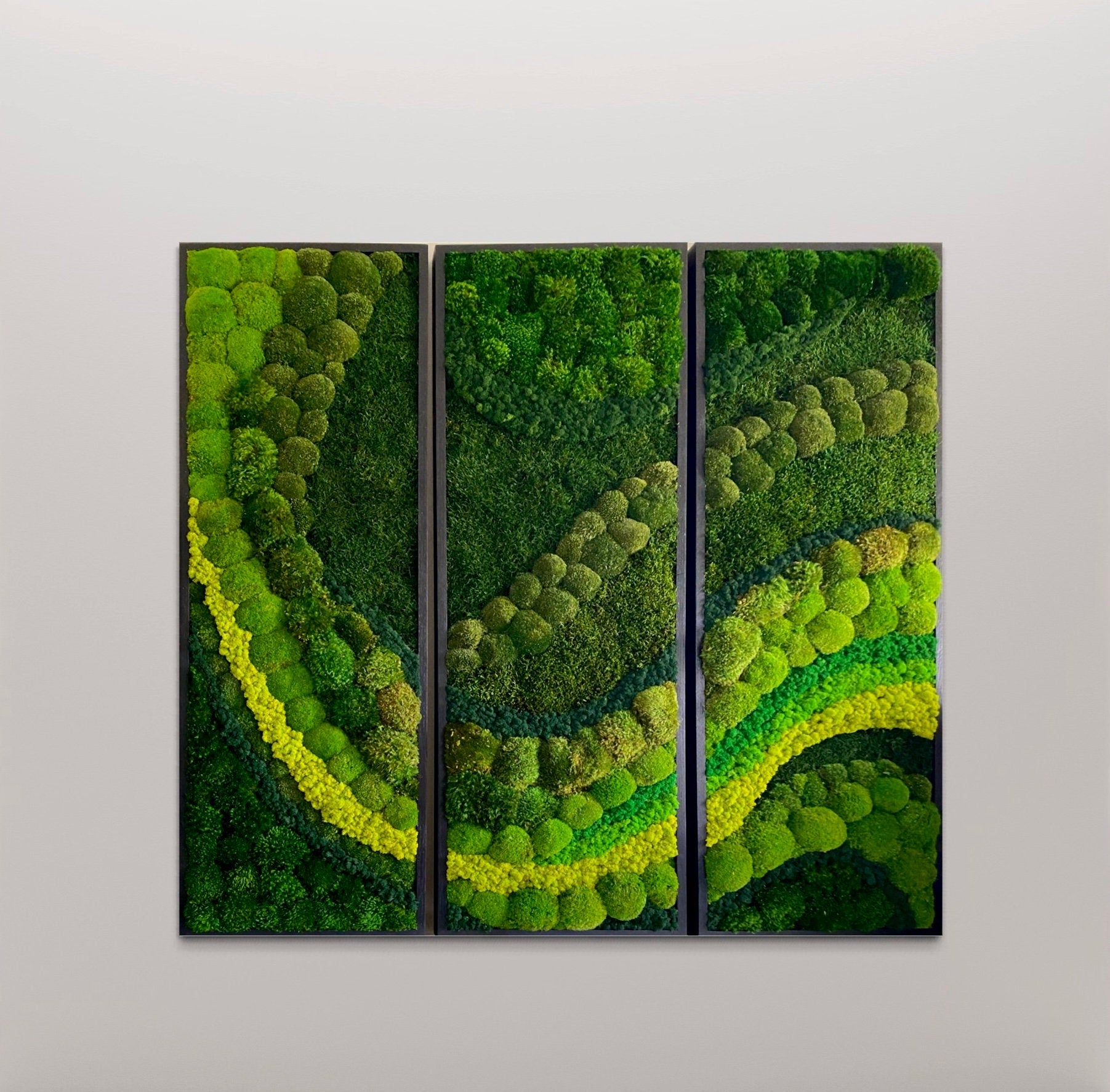 Custom Moss Wall - Custom Living Wall - Preserved Moss - Custom Moss Art