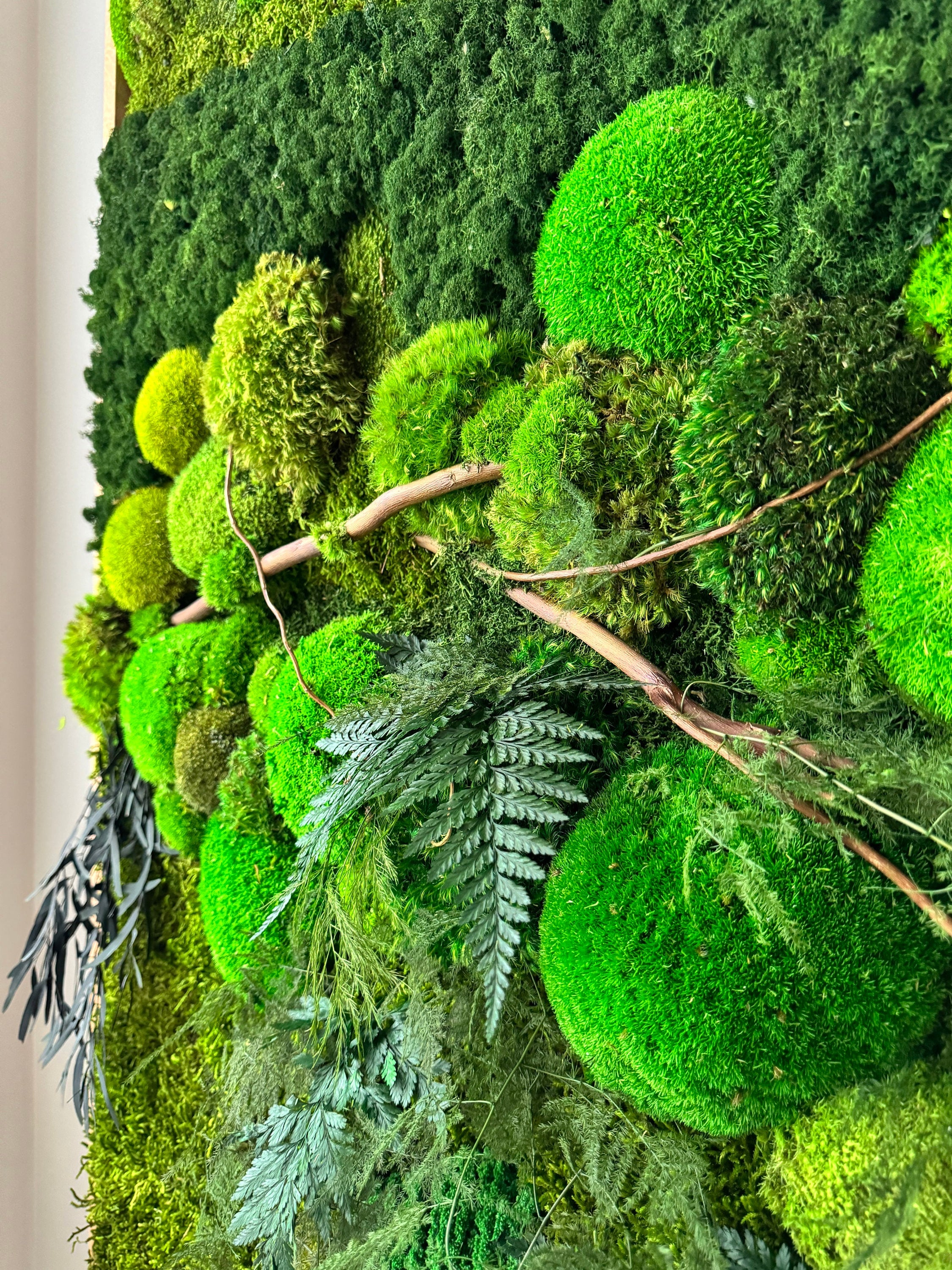 Moss Wall Art. Moss Art. Preserved Moss. Living wall. Plant wall decor. Preserved plants