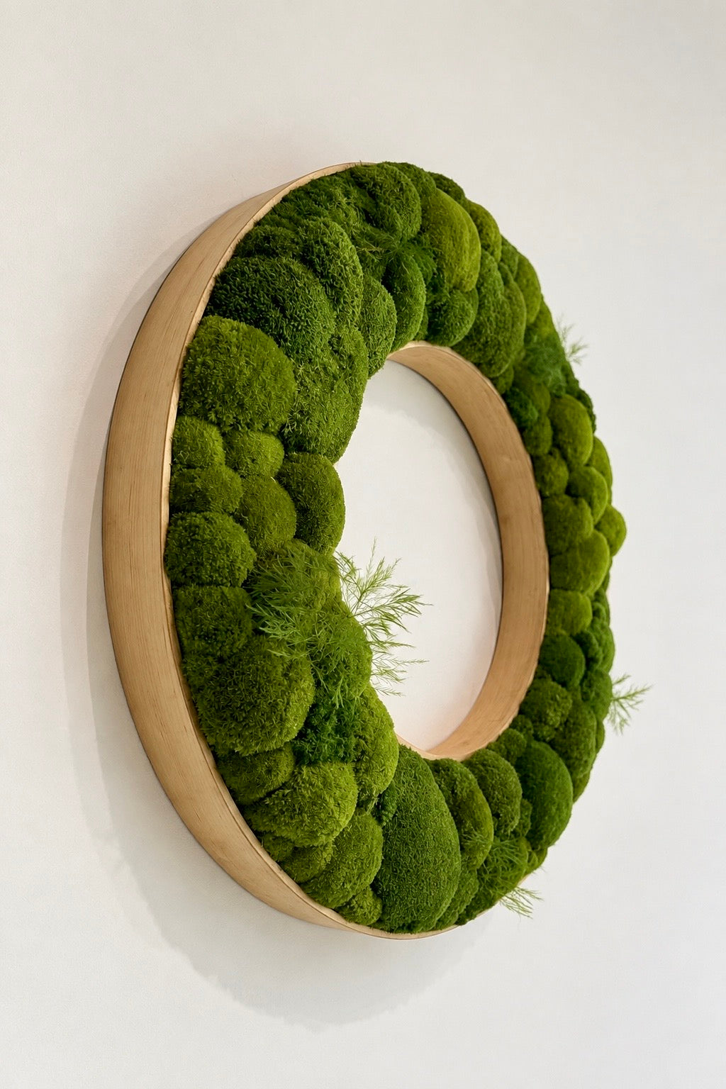 INNER GROVE | Preserved Moss Wall Art