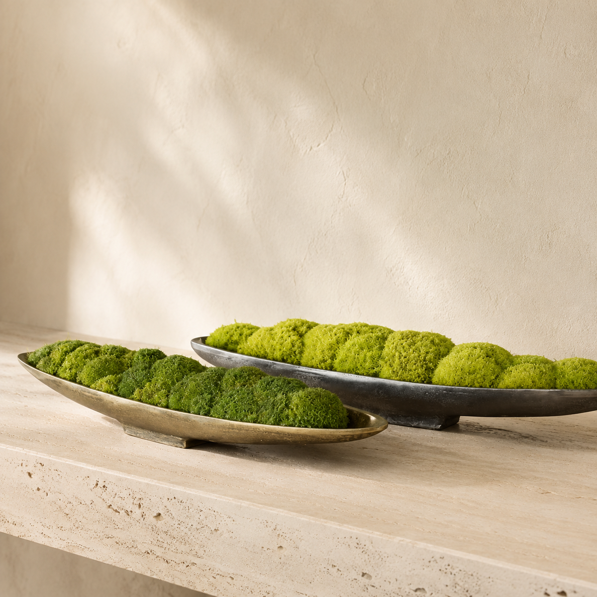 NILO BOWL Preserved Moss Arrangement