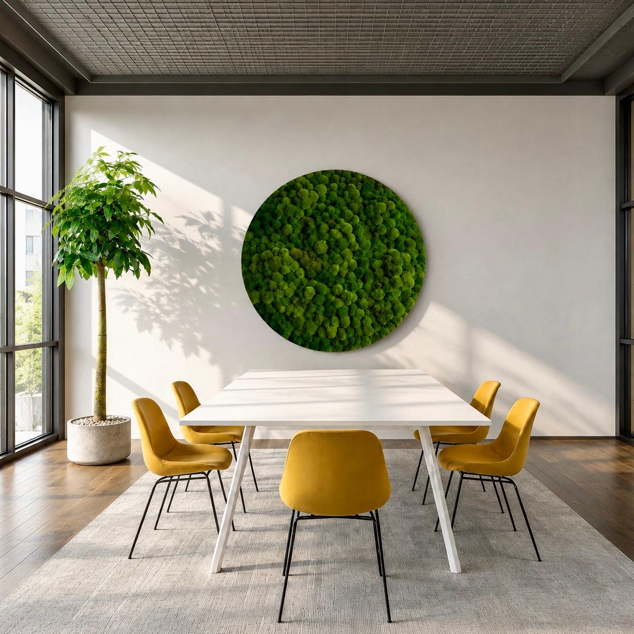 CÚMULO| Preserved Moss Wall Art